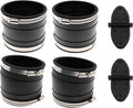 Y-Pipe Exhaust Bellows Hose Kit Pack of 2 V808482