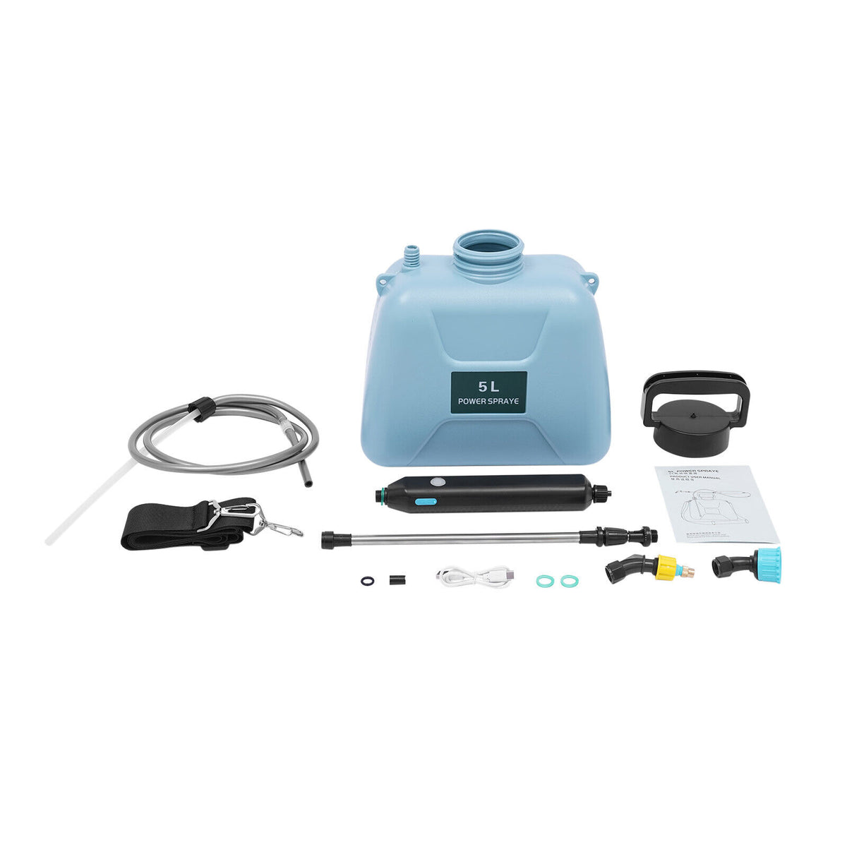 5L Electric Plant Mister Spray Bottle with Adjustable Shoulder Strap V657