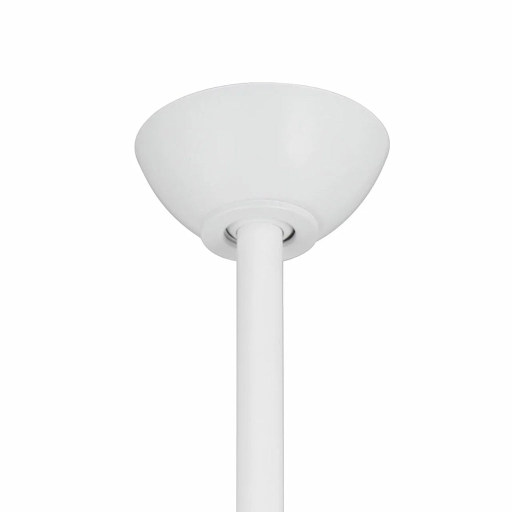 52" 3-Blade Ceiling Fan Flat White T7420