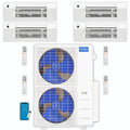 54,000 BTU 4 Zone Ceiling Cassette Ductless Air Conditioner and Heat Pump O846698