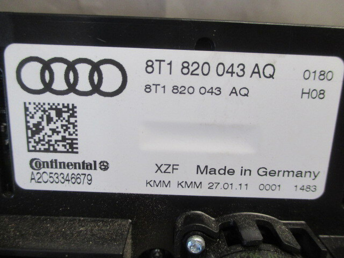 Pre-Owned Audi Q5 AC Heater Temperature Control Unit K1832
