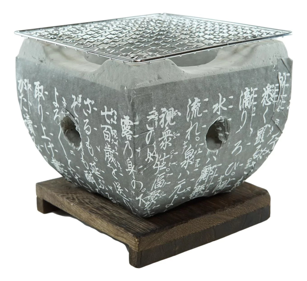 Gray Charcoal Grill BBQ Stove U568835