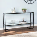 Black Narrow Console Table F615