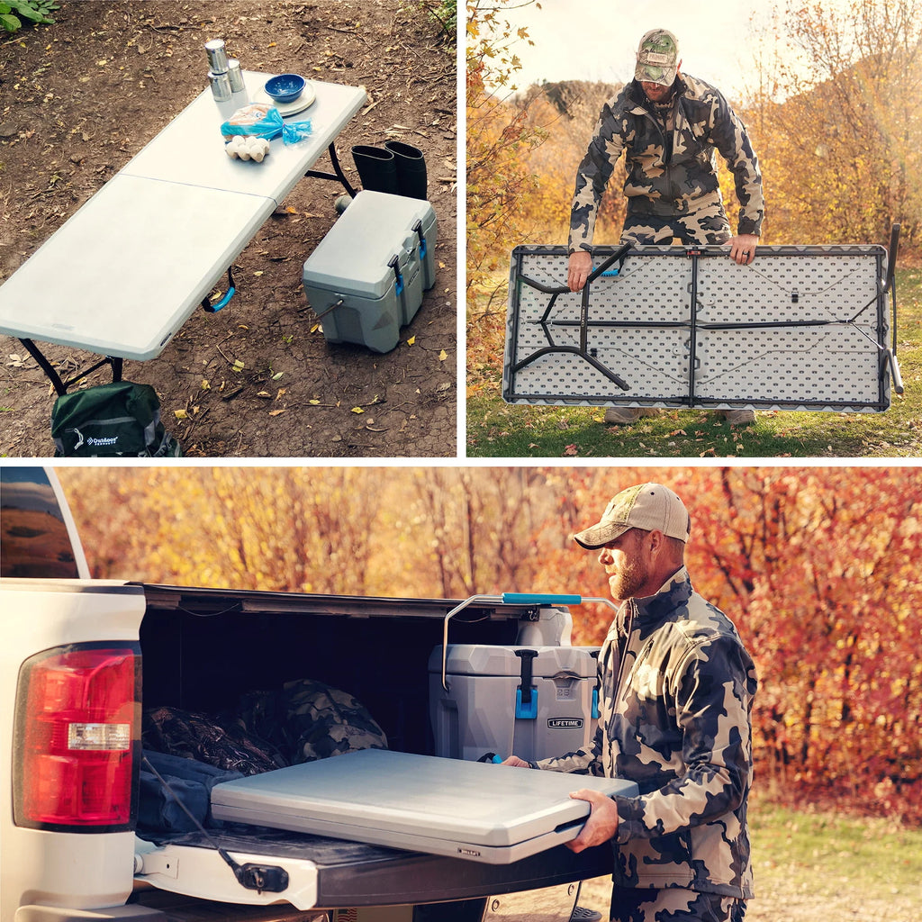 5 Foot Rectangle Fold-in-Half Table H140