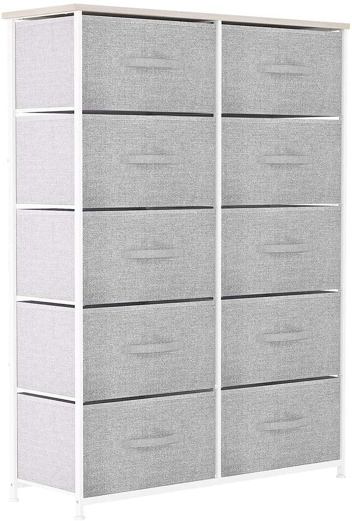 10 Drawer Fabric Storage Dresser B154