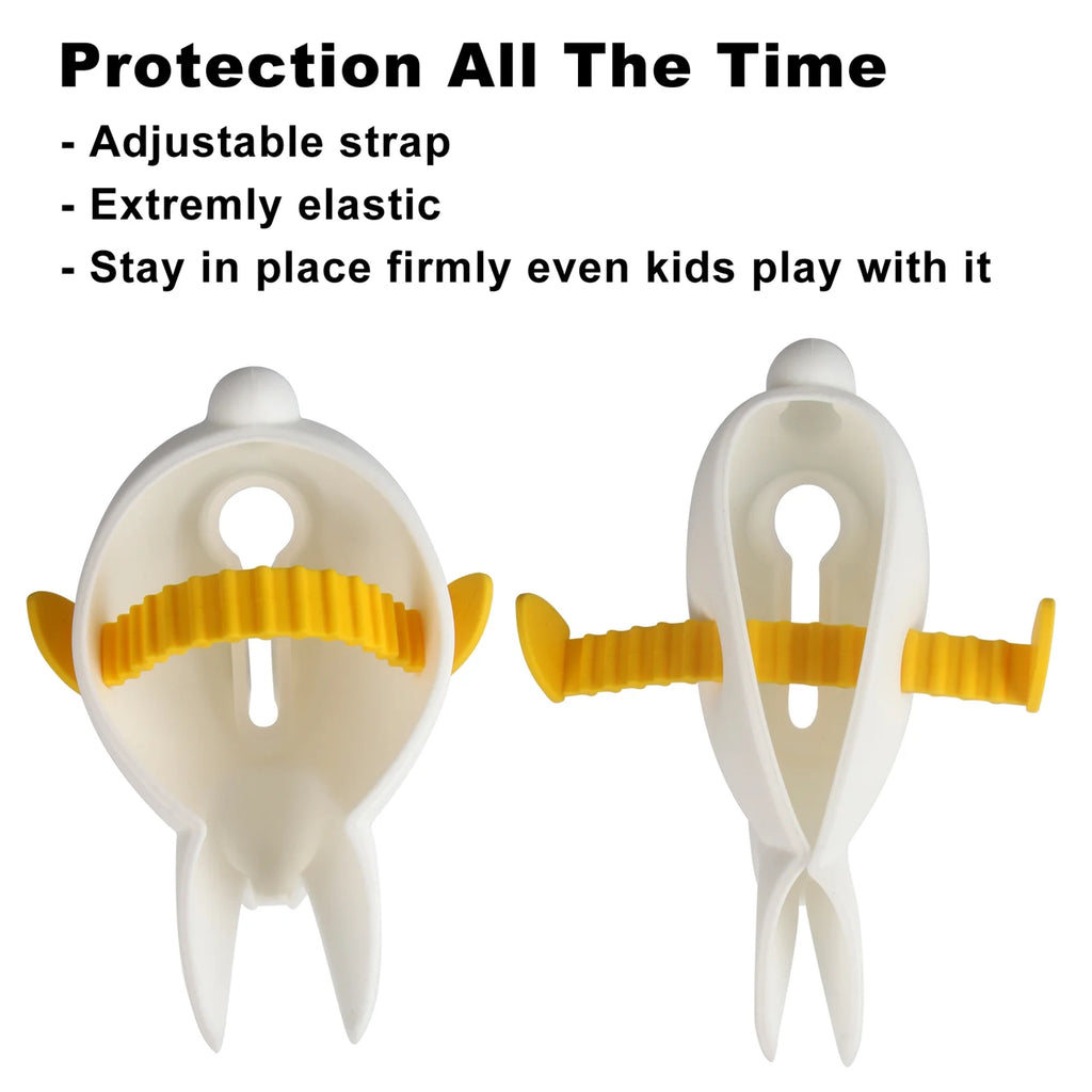 White Faucet Cover with 2 Toys U515229