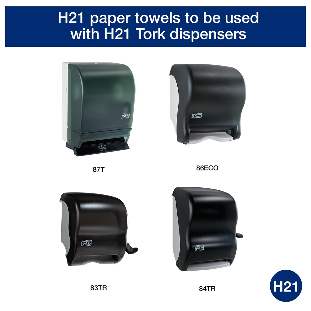 1-Ply White Hardwound Roll Towel, 6/Carton Z6332