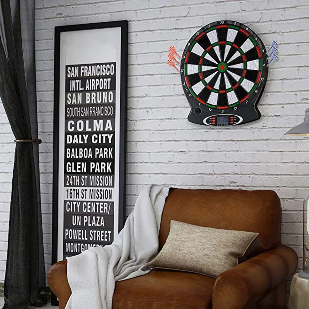 Electronic Darts with 6 Darts F18741