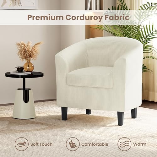 Brown Faux Leather Accent Chair A6248