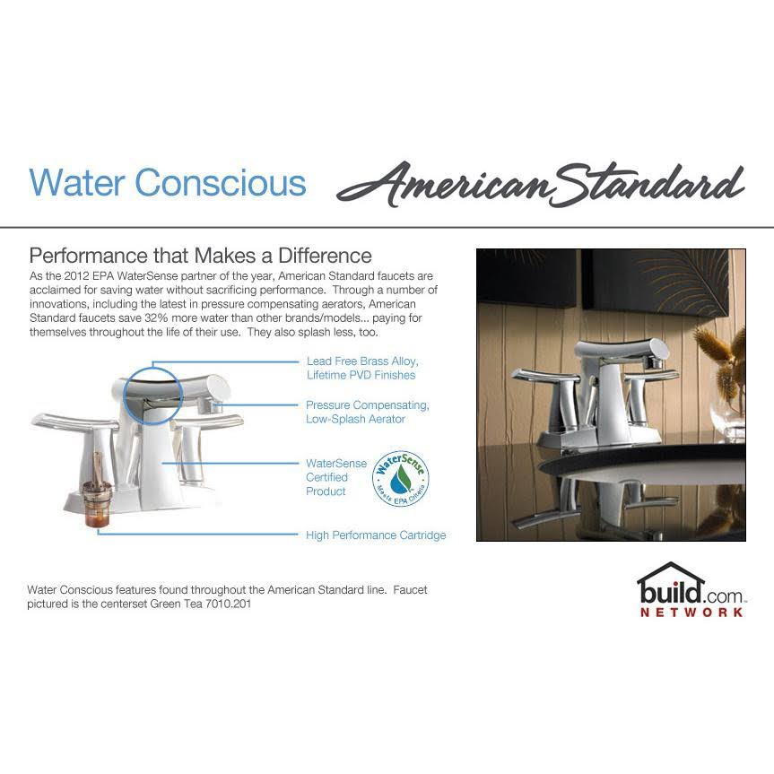 Chrome 2-Handle Widespread Bathroom Faucet Z325484