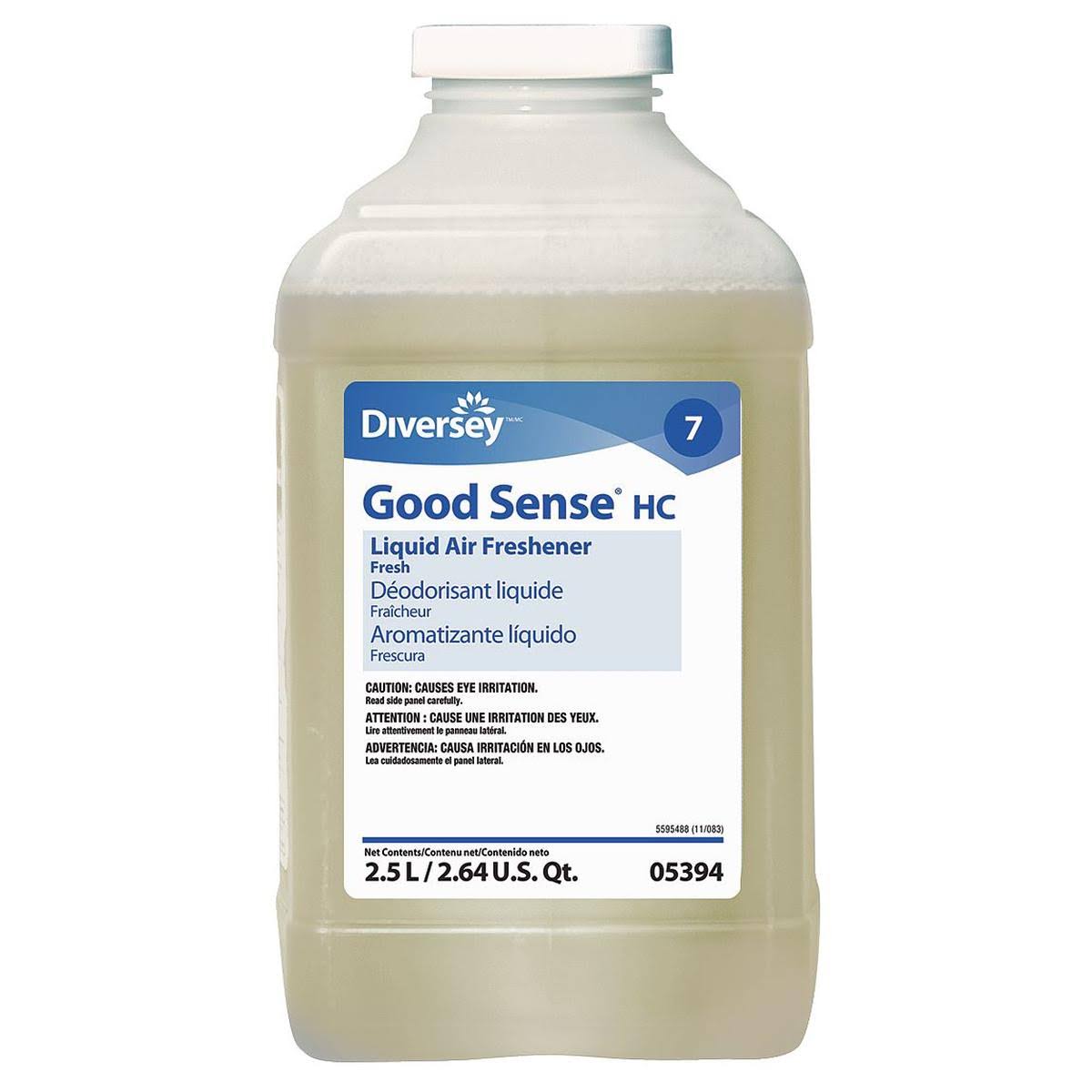 Odor Eliminator, Yellow, Size 2.5L, Pk 2 J458973