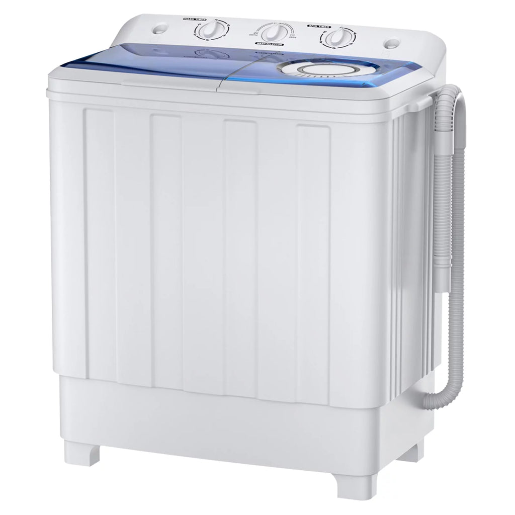 Portable 28lbs Twin Tub Compact Semi-Automatic Washer Spinner Combo W880