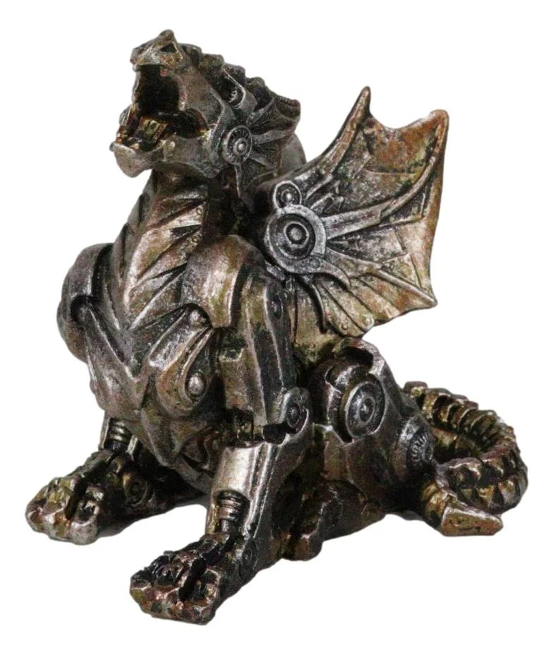 Steampunk Dragon Figurine J4949